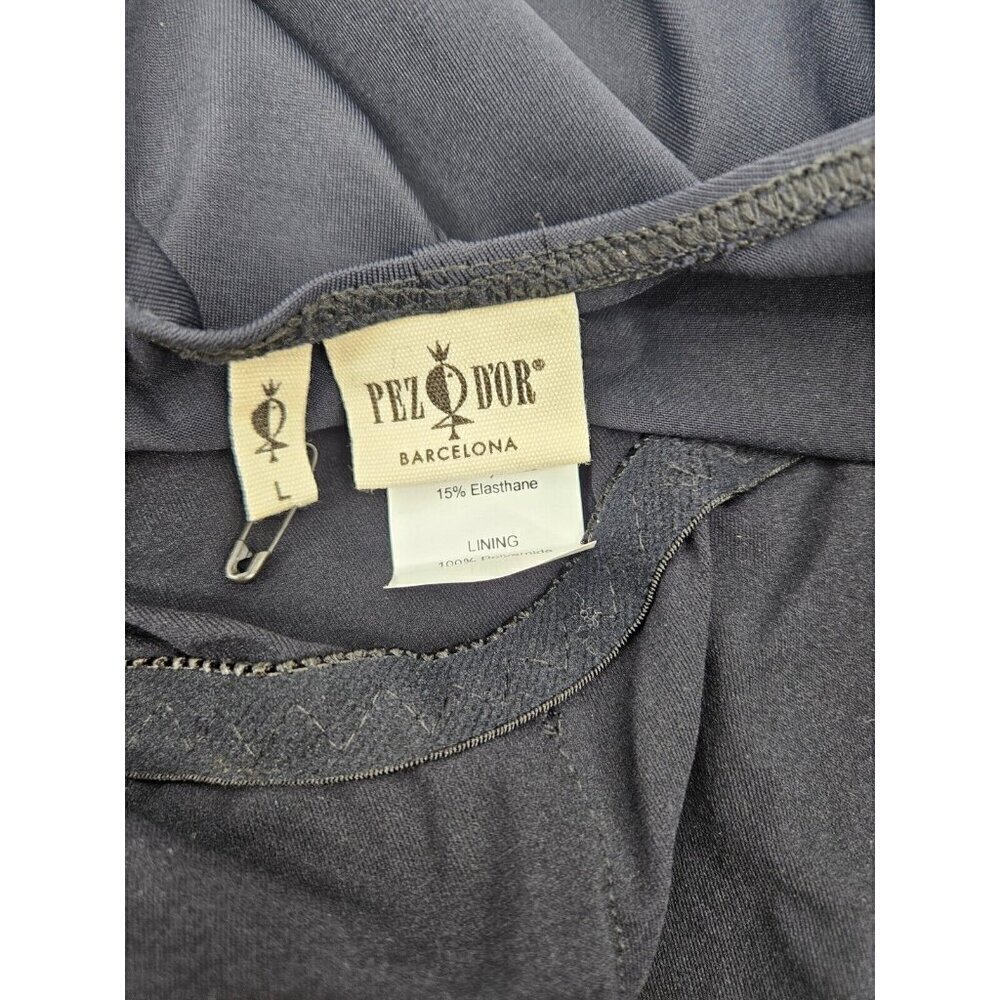 NWOT Pez D'Or Black Maternity Swimsuit Womens L One Piece Bathing Suit - Picture 5 of 7